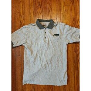 Vintage Hawaii Polo Shirt Embroidered Time Square Sportswear Mens Large